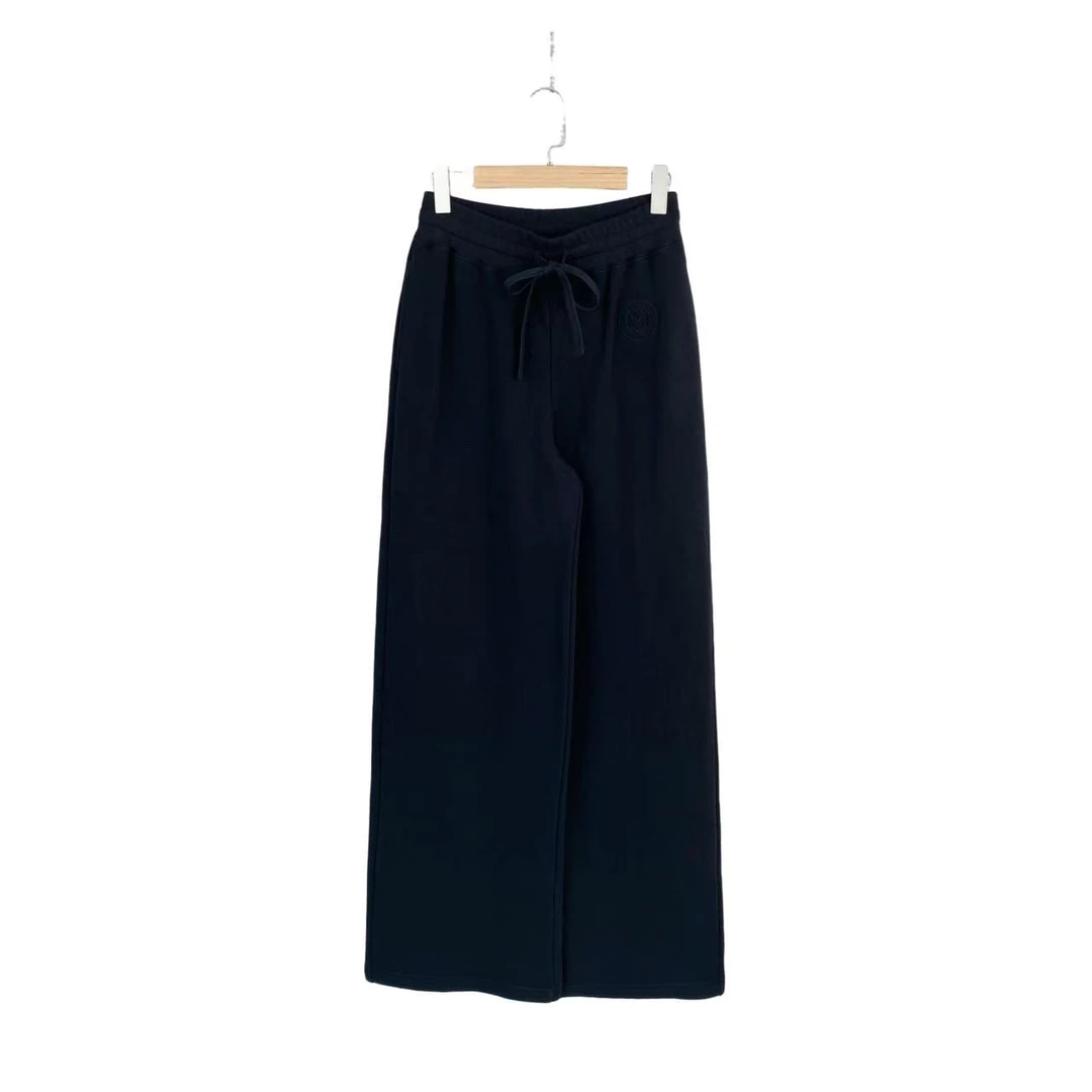 未使用 GUCCI/古驰 yy787 棉 黑色logo运动长裤 S码