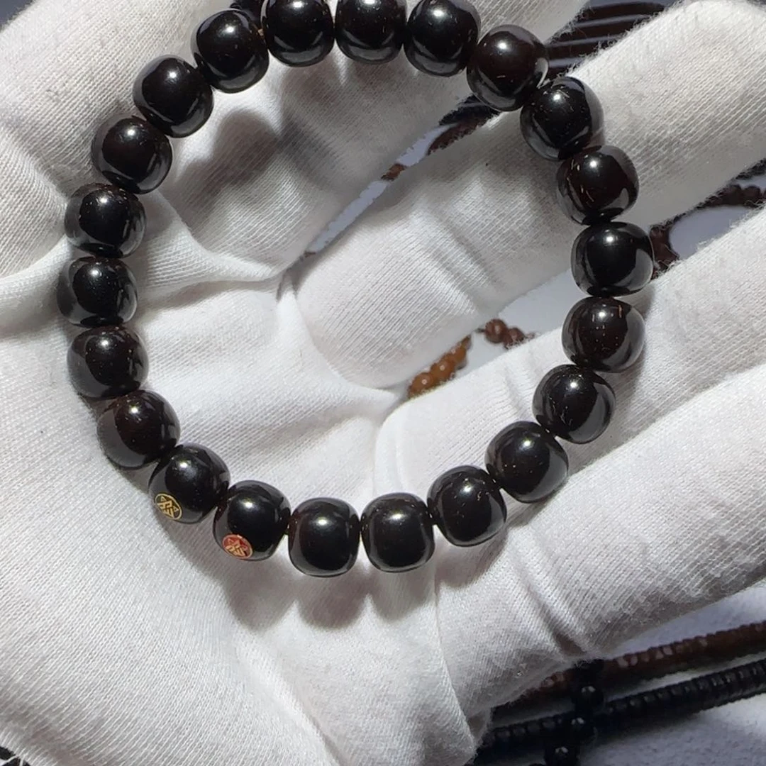 椰蒂手串小*灰椰蒂老邢