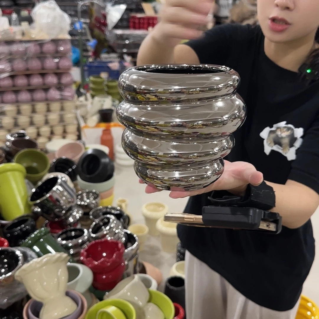 中号花盆花盆花盆无孔