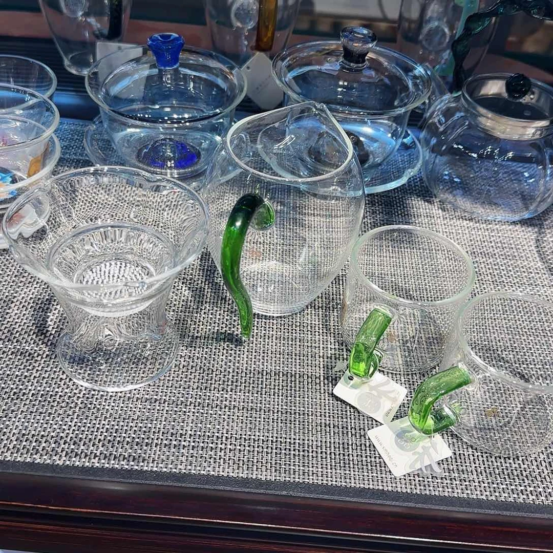 盖***帽怡然湖绿，观山茶漏，青禾杯3对