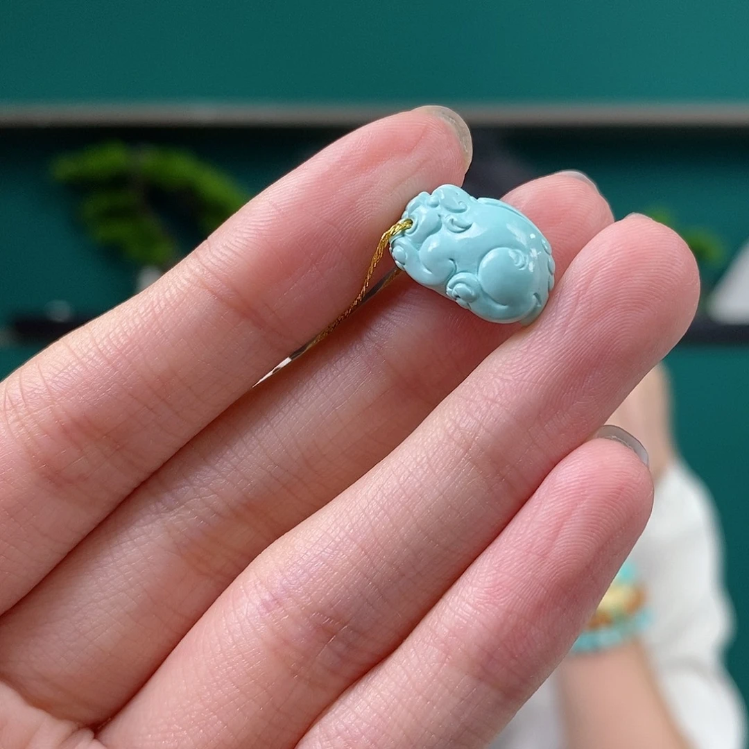 绿松石未镶嵌珠宝奇石