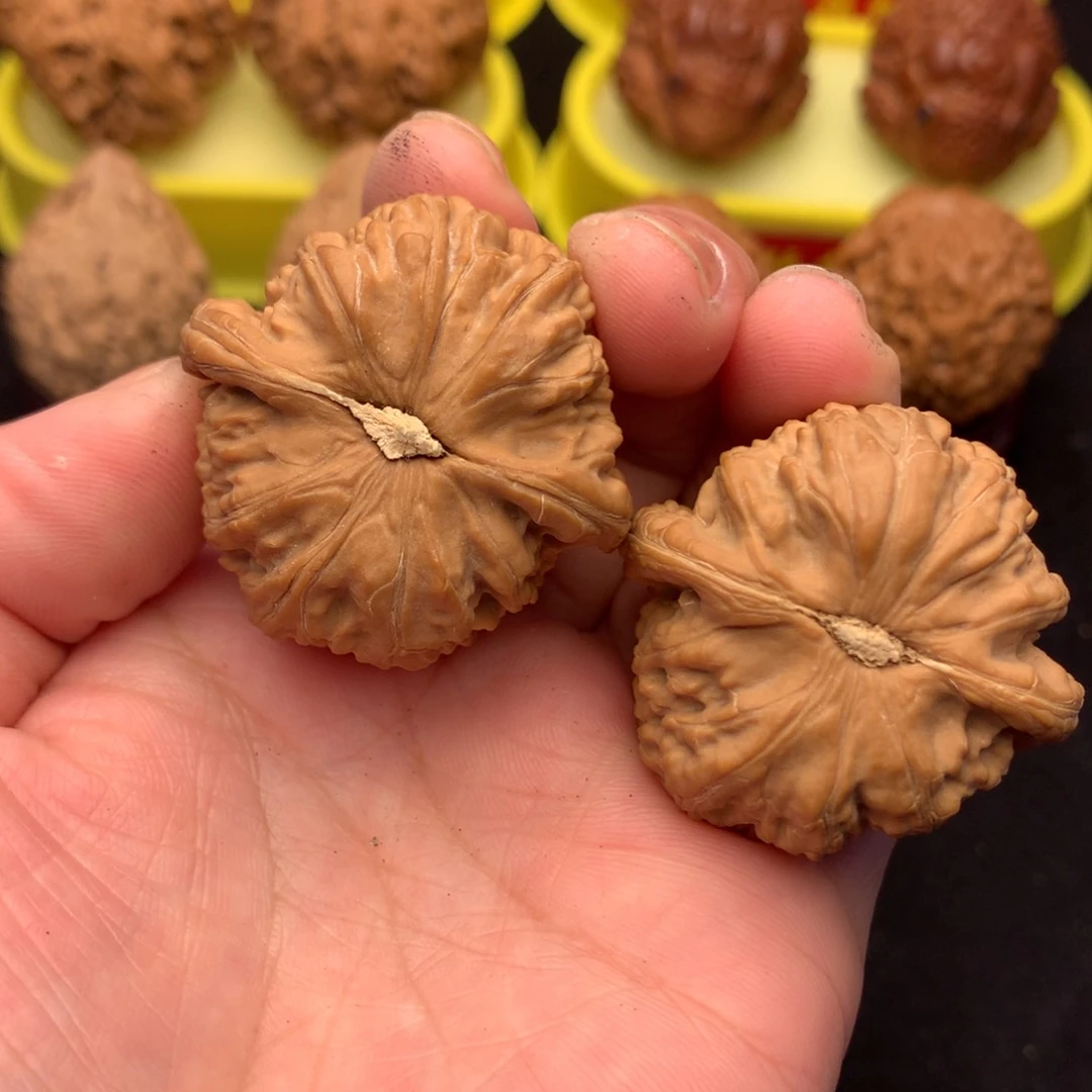 吊坠文玩核桃球白38