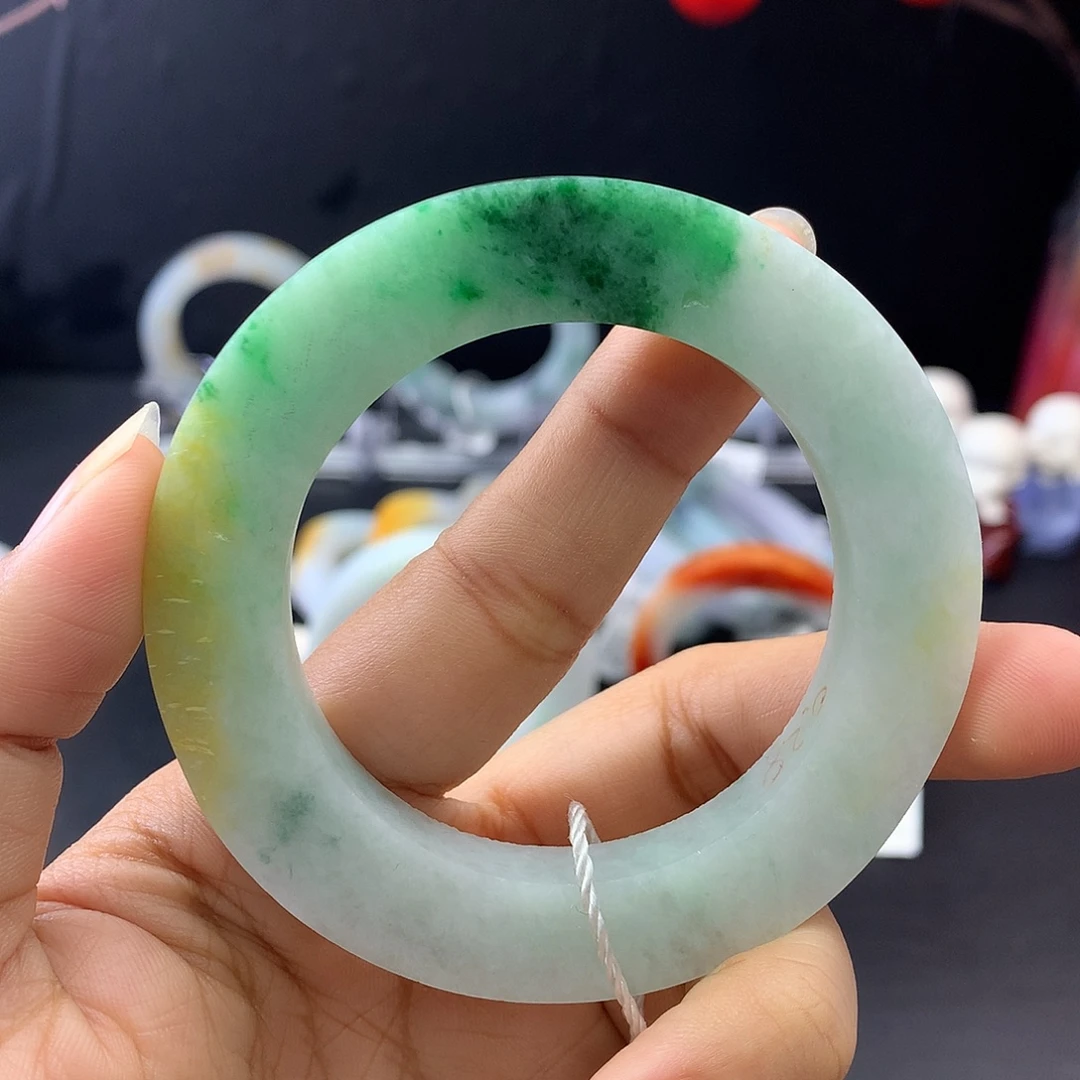 定制翡翠未镶嵌圆条