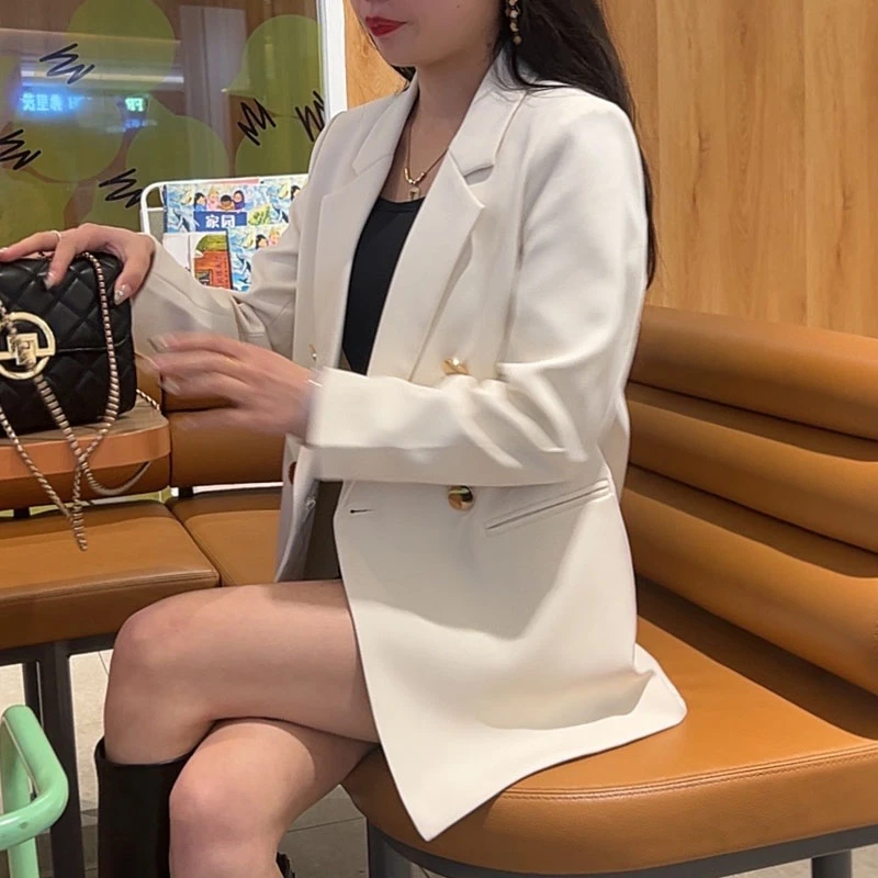 秋冬季新款加棉女式西装韩版纯色常规袖外套一粒扣时尚小个子西装