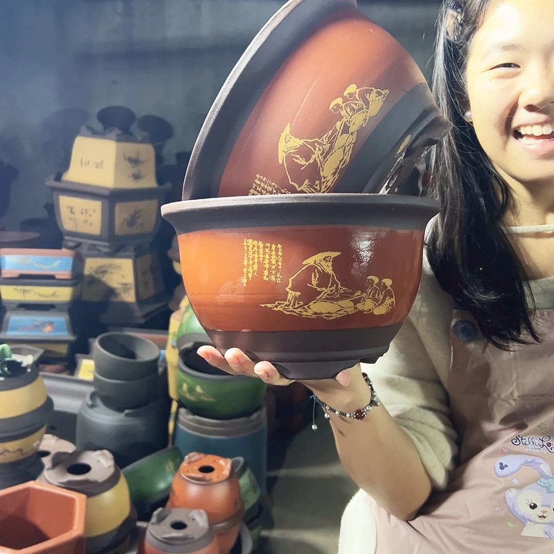 21+21红色孔夫子三角金钟