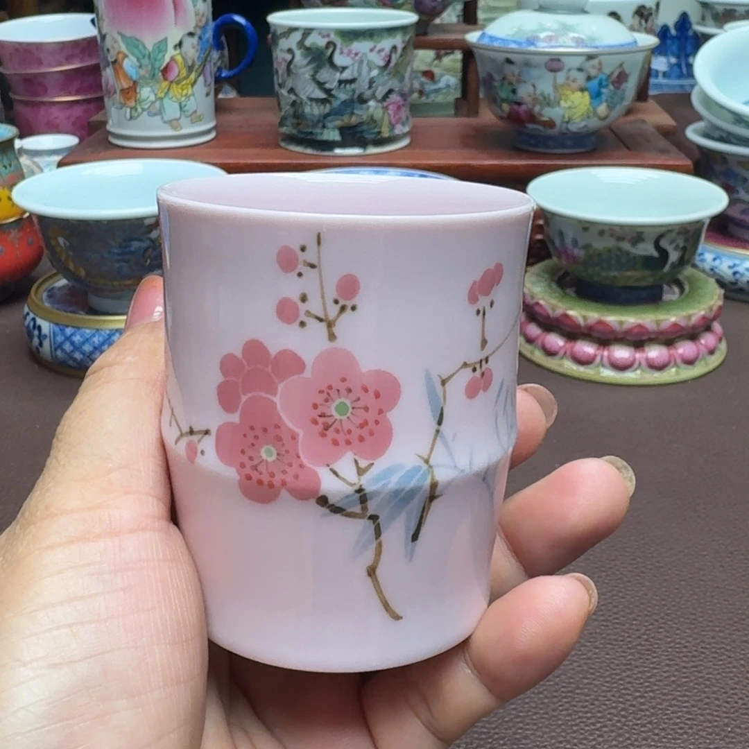 瓷片景德镇仿古手工制作精品展示