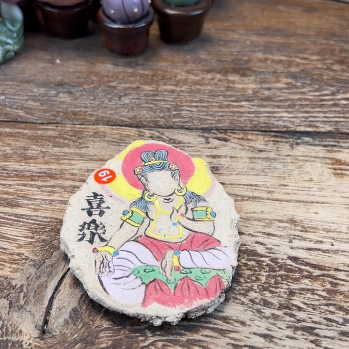 陶摆件小镇青花每日有新品