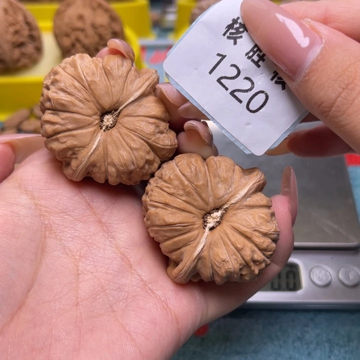 文玩核桃把件南瓜墩42.1220