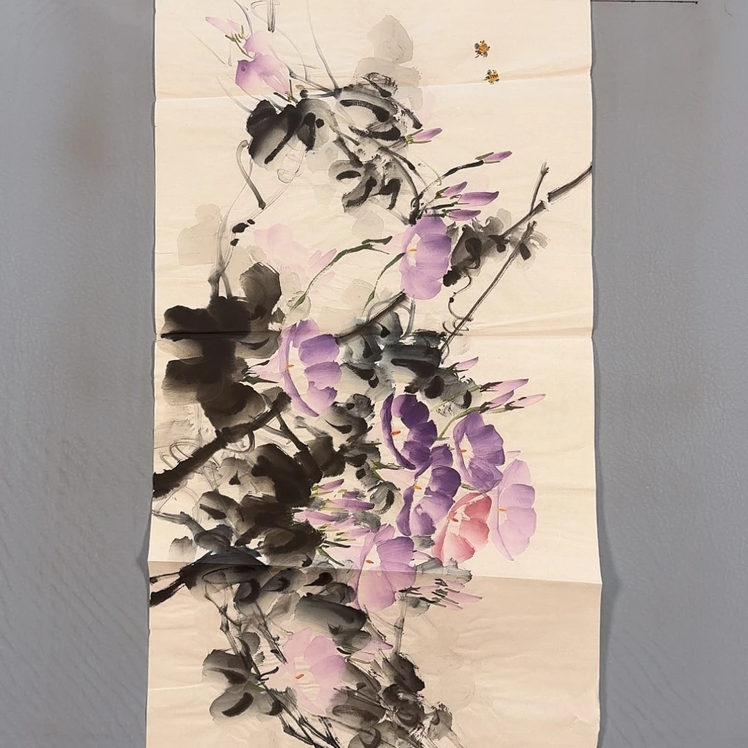 国画113 牡丹一如你初来