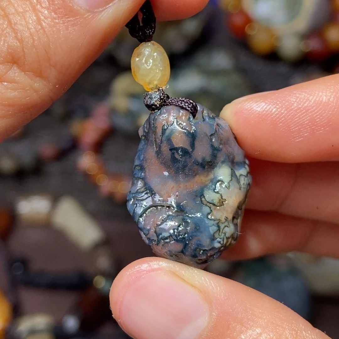 玛瑙/玉髓未镶嵌珠宝半成品星**海