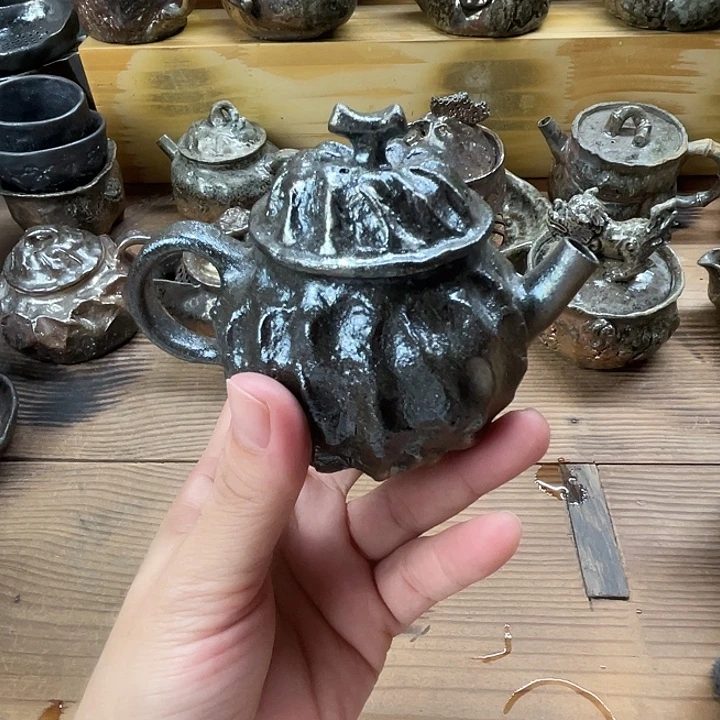 风***云柴烧茶器福利茶壶