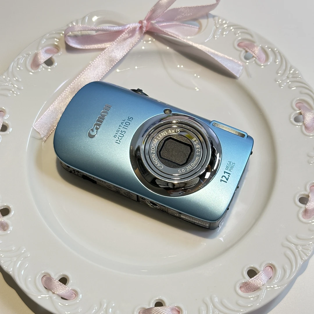 9新 Canon/佳能 ixus110is网红款1210w像素4倍变焦学生相机冷白皮