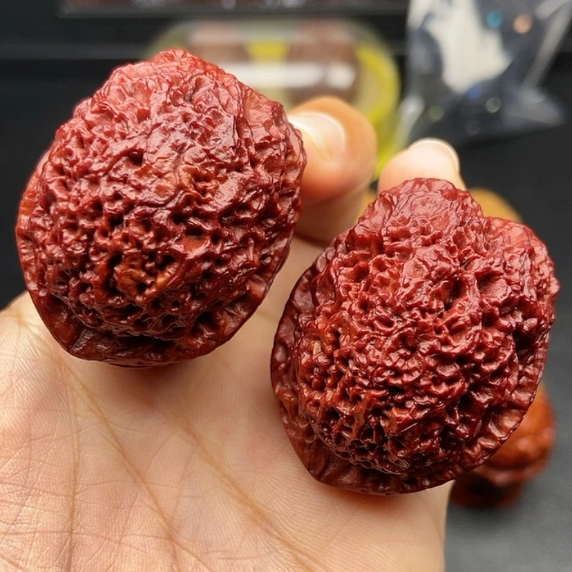 【闪购商品】把件文玩核桃40尺鱼子绣球53克