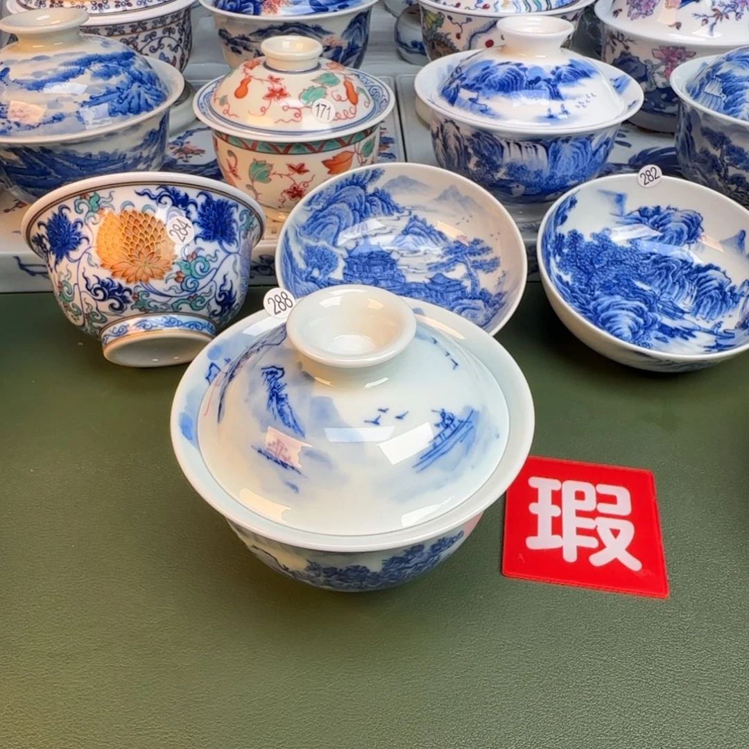 纯手工纯手绘茶具288