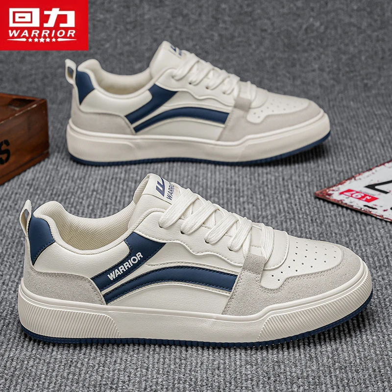 回力德训男鞋冬季2025新款低帮平底运动板鞋学生百搭休闲小白潮鞋