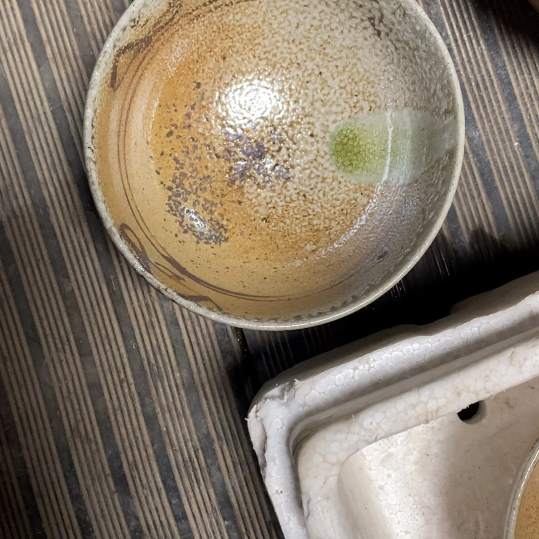 不***海浪鬼柴烧 禅寂系列碗