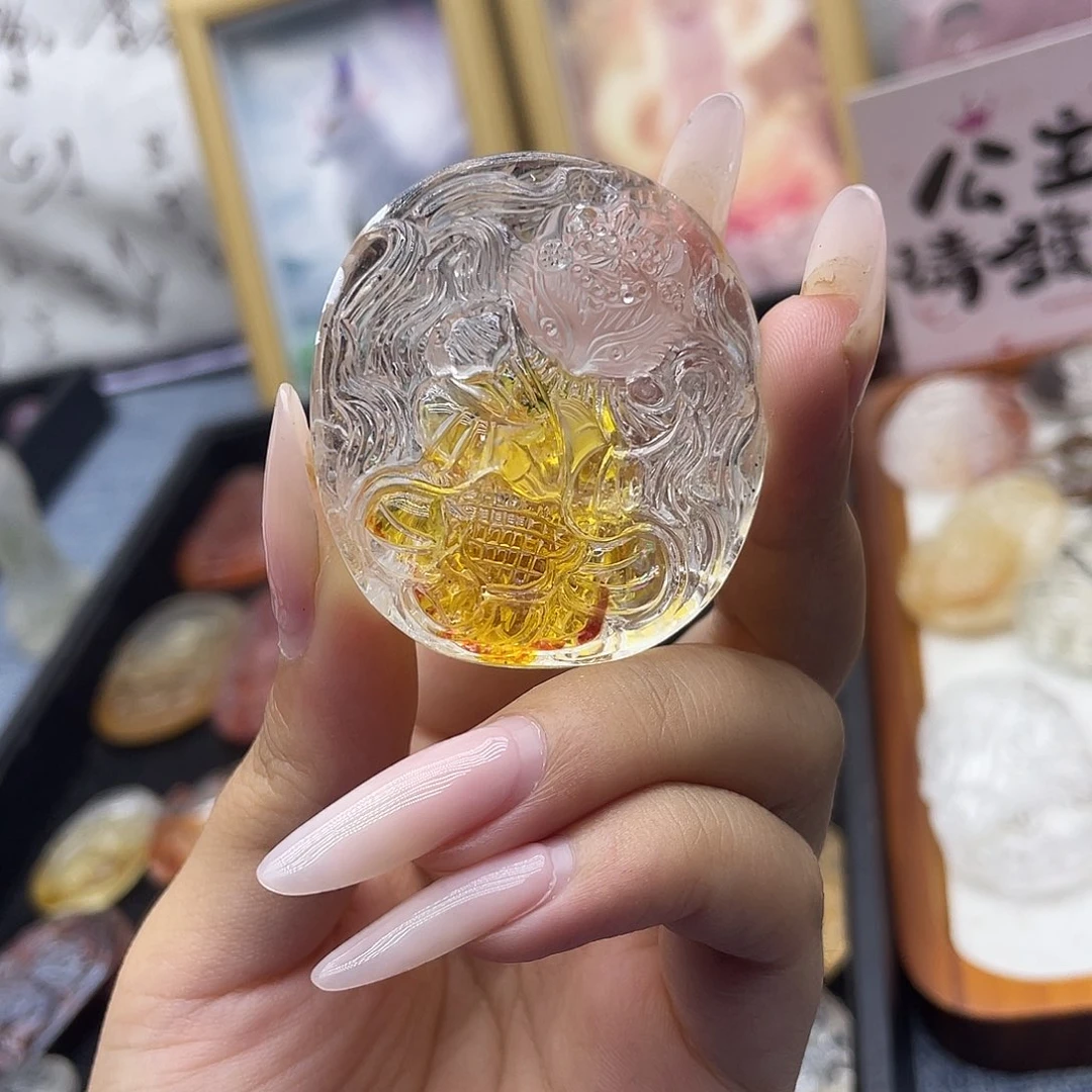 颈饰未镶嵌水晶天然