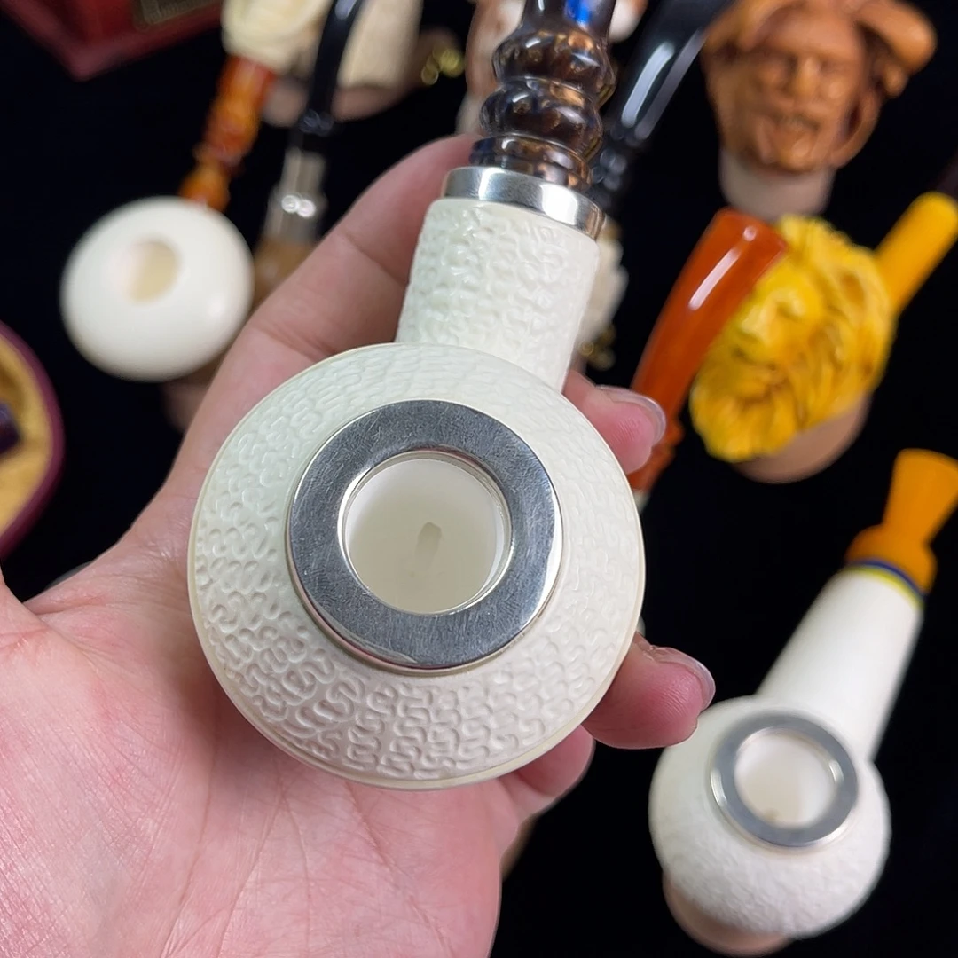 海泡石大号空腔飞碟牛头227