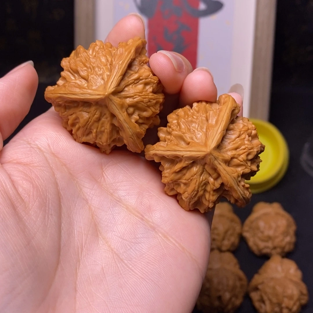 吊坠文玩核桃盘山三棱41.42
