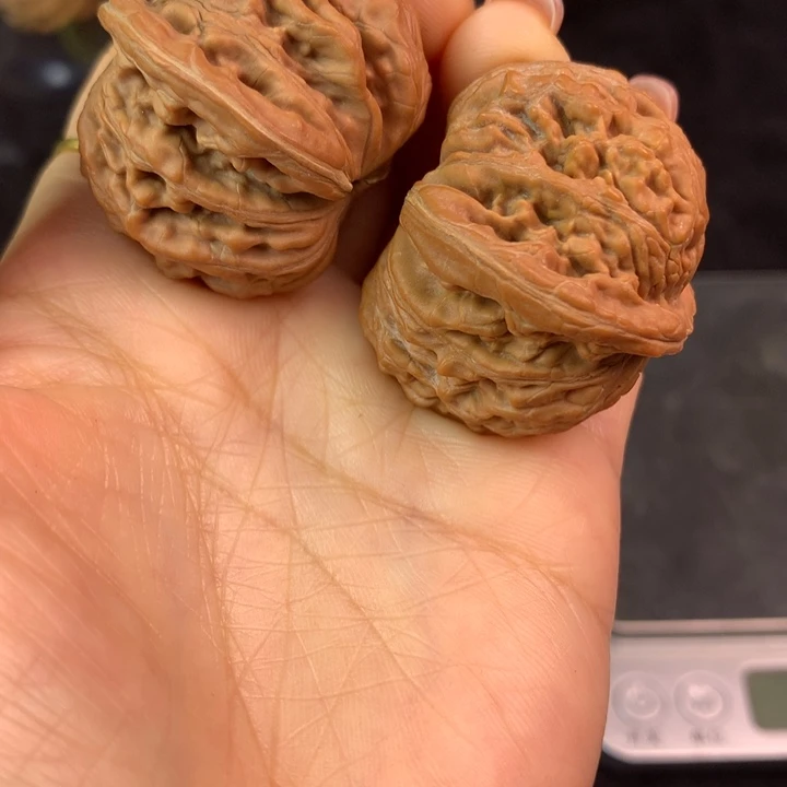 文玩核桃吊坠四座楼