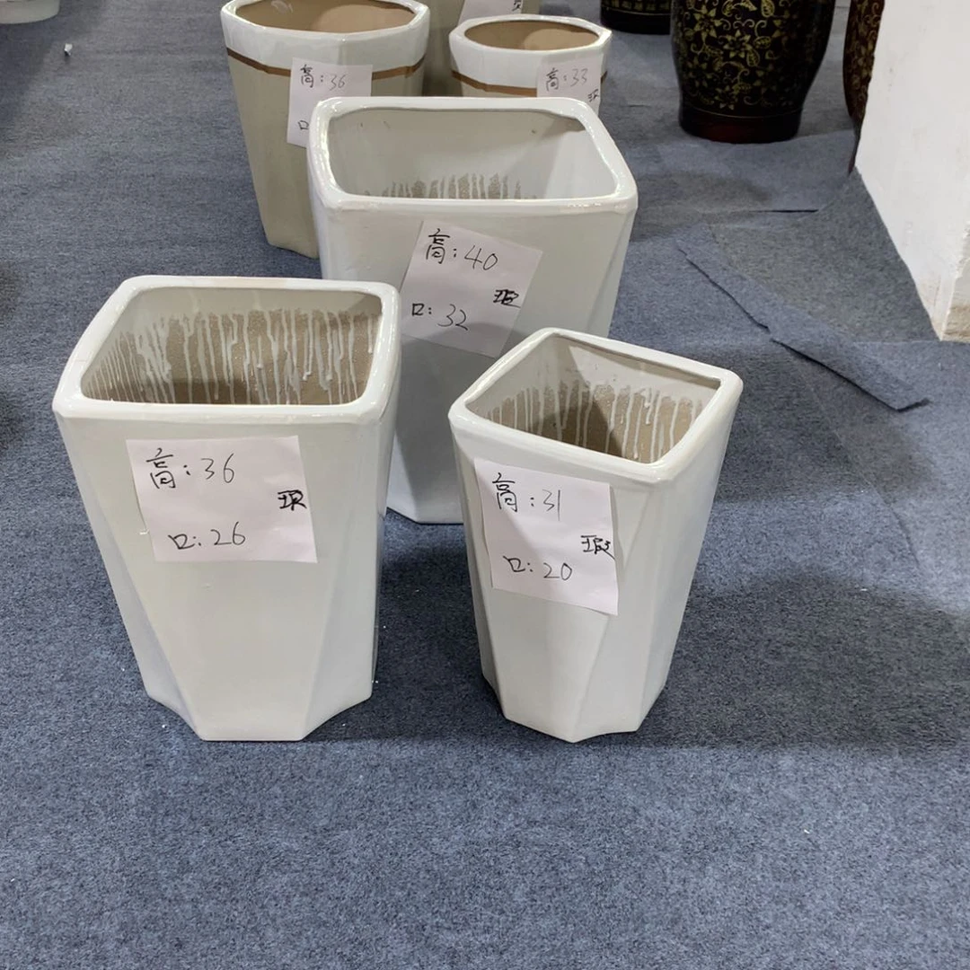 高温陶瓷花盆微瑕