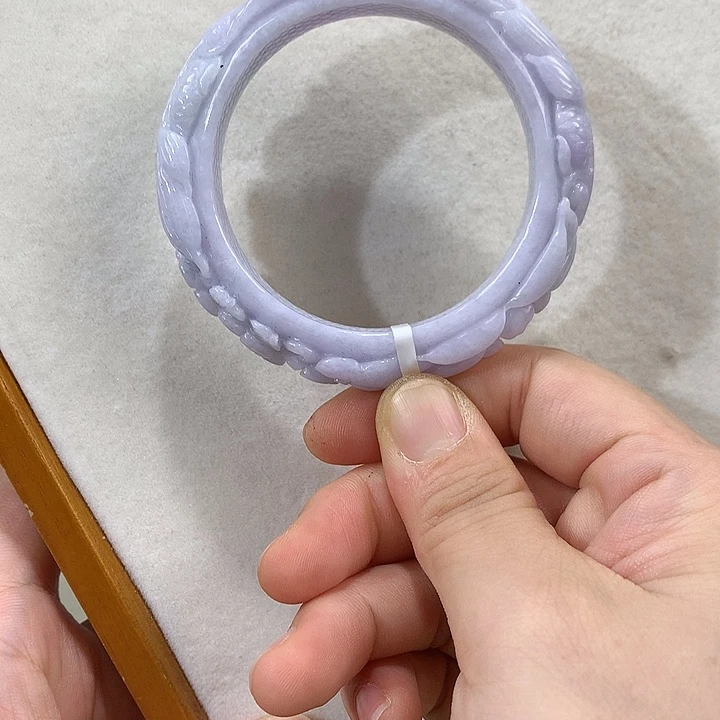 翡翠未镶嵌手镯翡翠手镯52.2