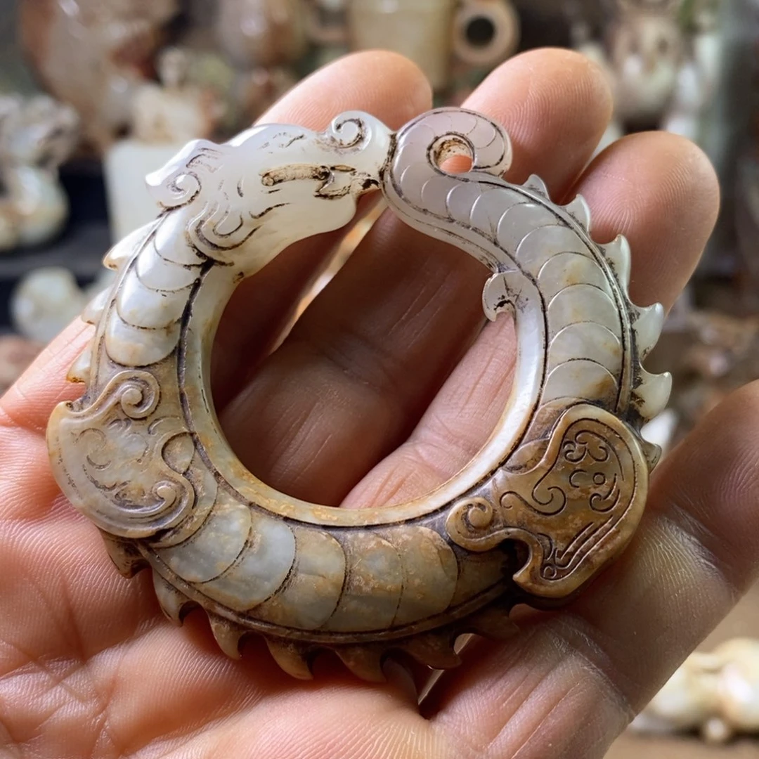 未镶嵌和田玉（糖玉）挂件