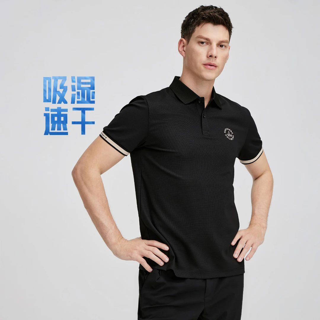 [吸湿速干]navigare意大利小帆船运动休闲短袖POLO衫男款夏款T恤