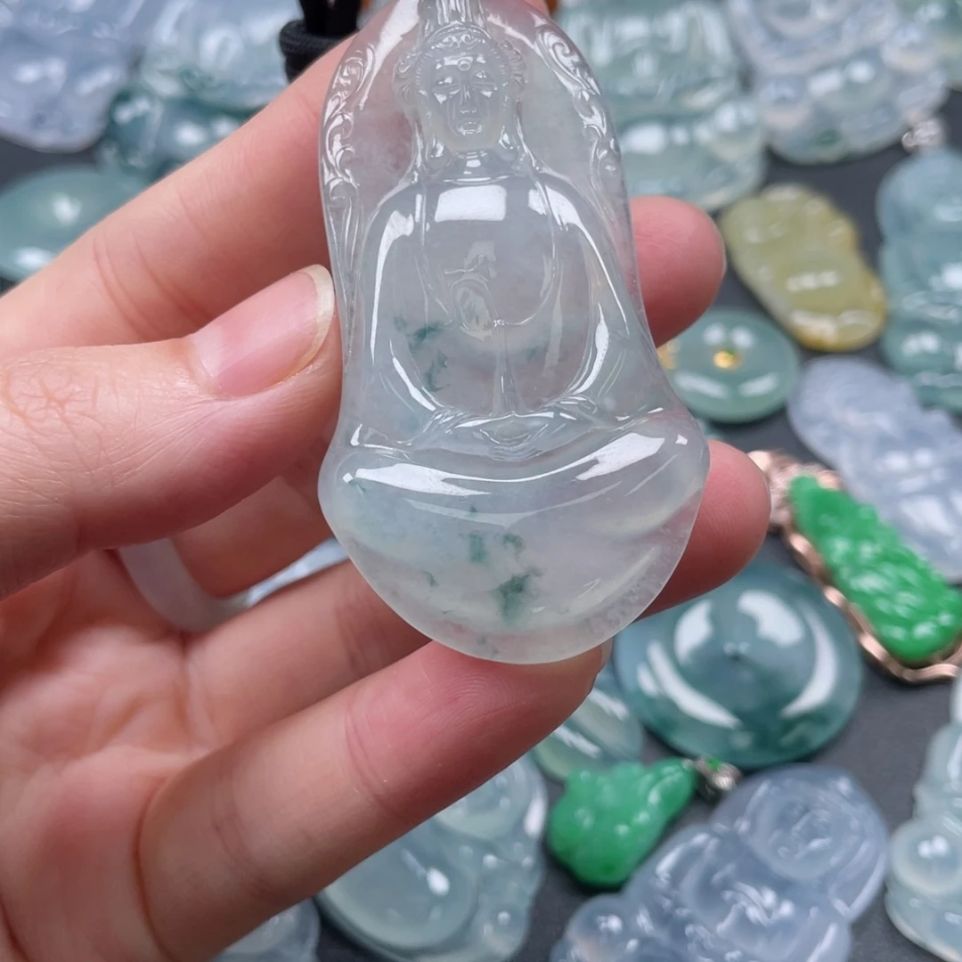 【闪购商品】翡翠颈饰未镶嵌素衣