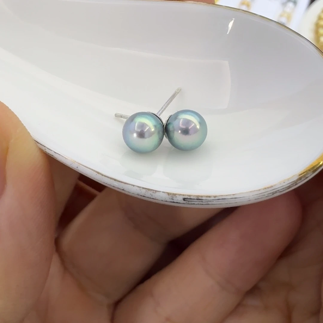 未镶嵌耳饰海水珍珠