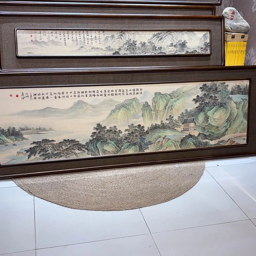 萌***）国画真人手绘作品