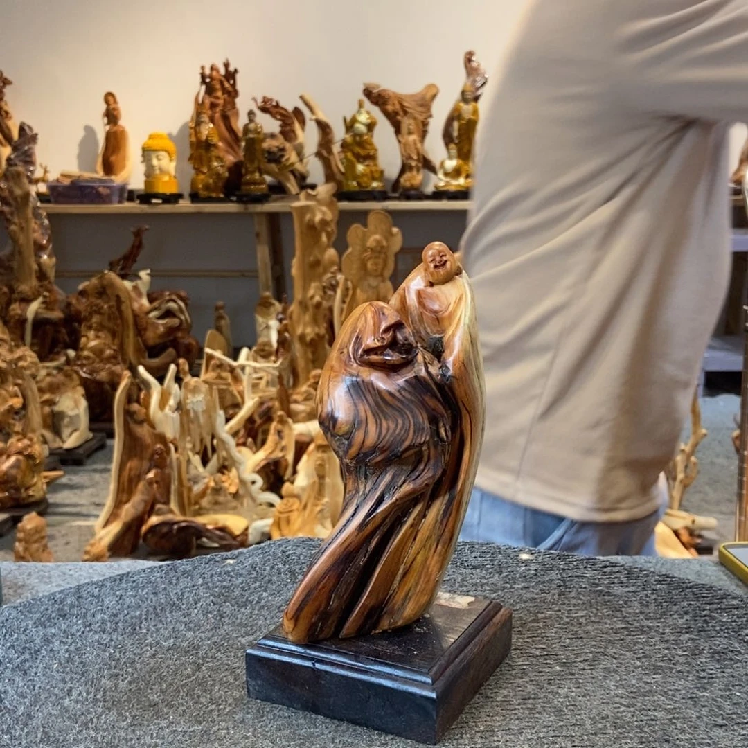 柏木（崖柏）太行崖柏根雕摆件