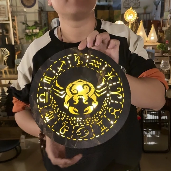 有机玻璃木质灯灯