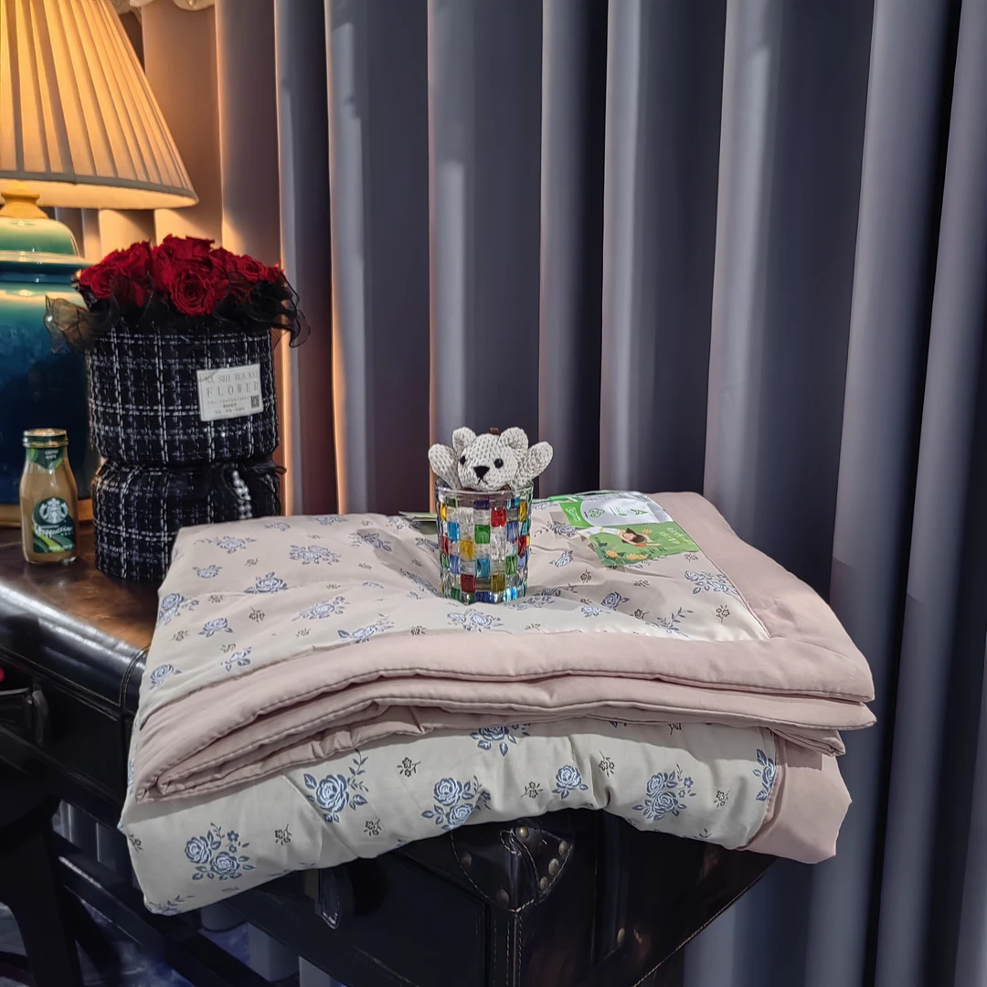 【美人季家纺】牛奶棉小冰芯花期夏凉被2025年新款空调被