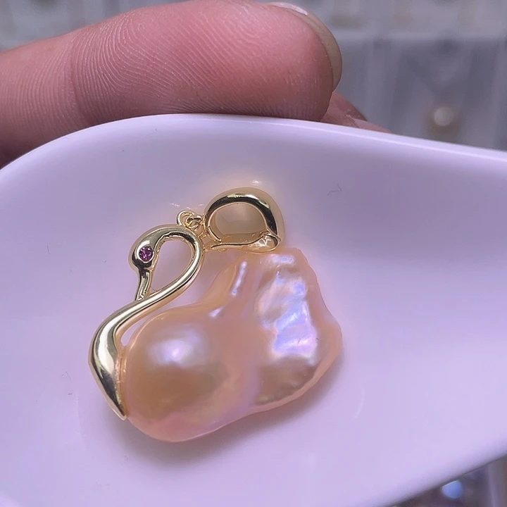 颈饰合金淡水珍珠67