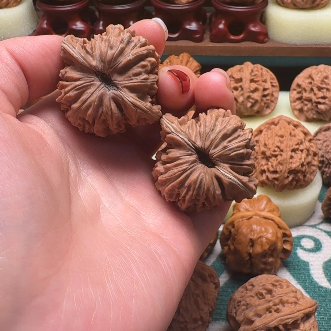 吊坠文玩核桃39四座楼