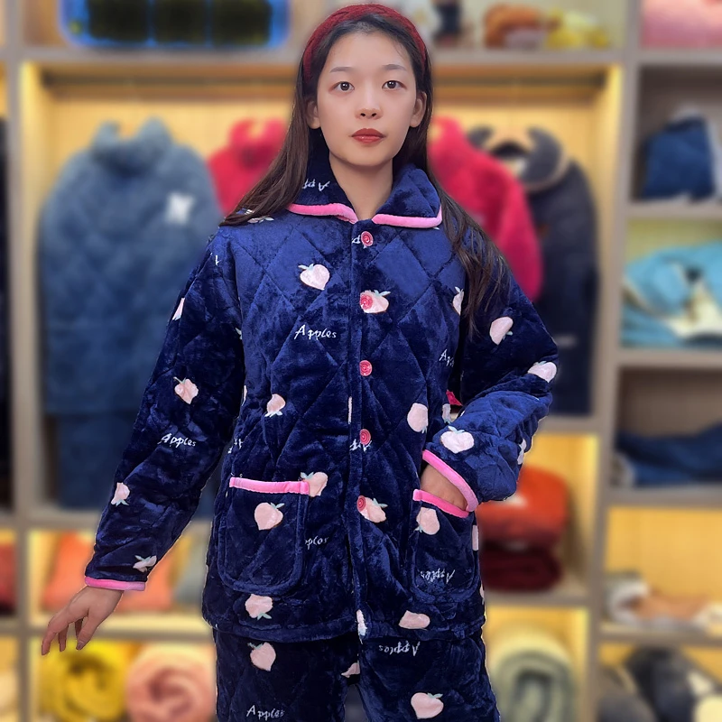 JDD04 L 冬季睡衣女装