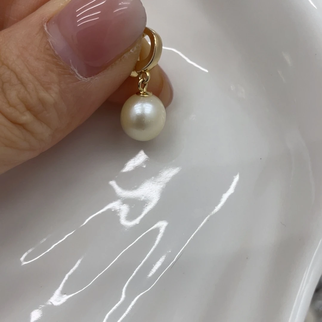 银S925镶嵌颈饰海水珍珠