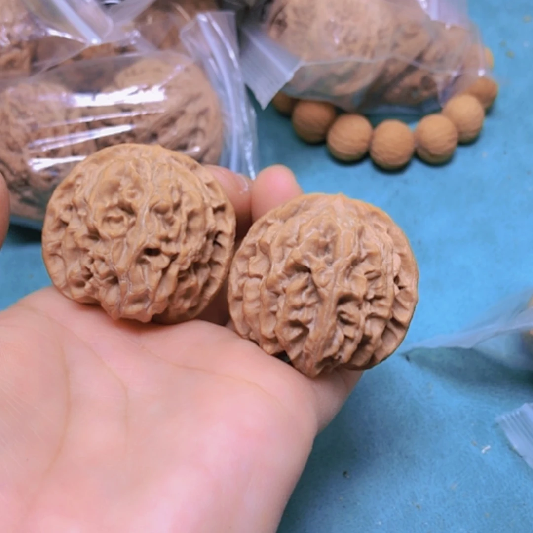 【闪购商品】把件核桃39.5苹果有修