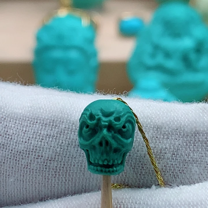 绿松石未镶嵌配饰