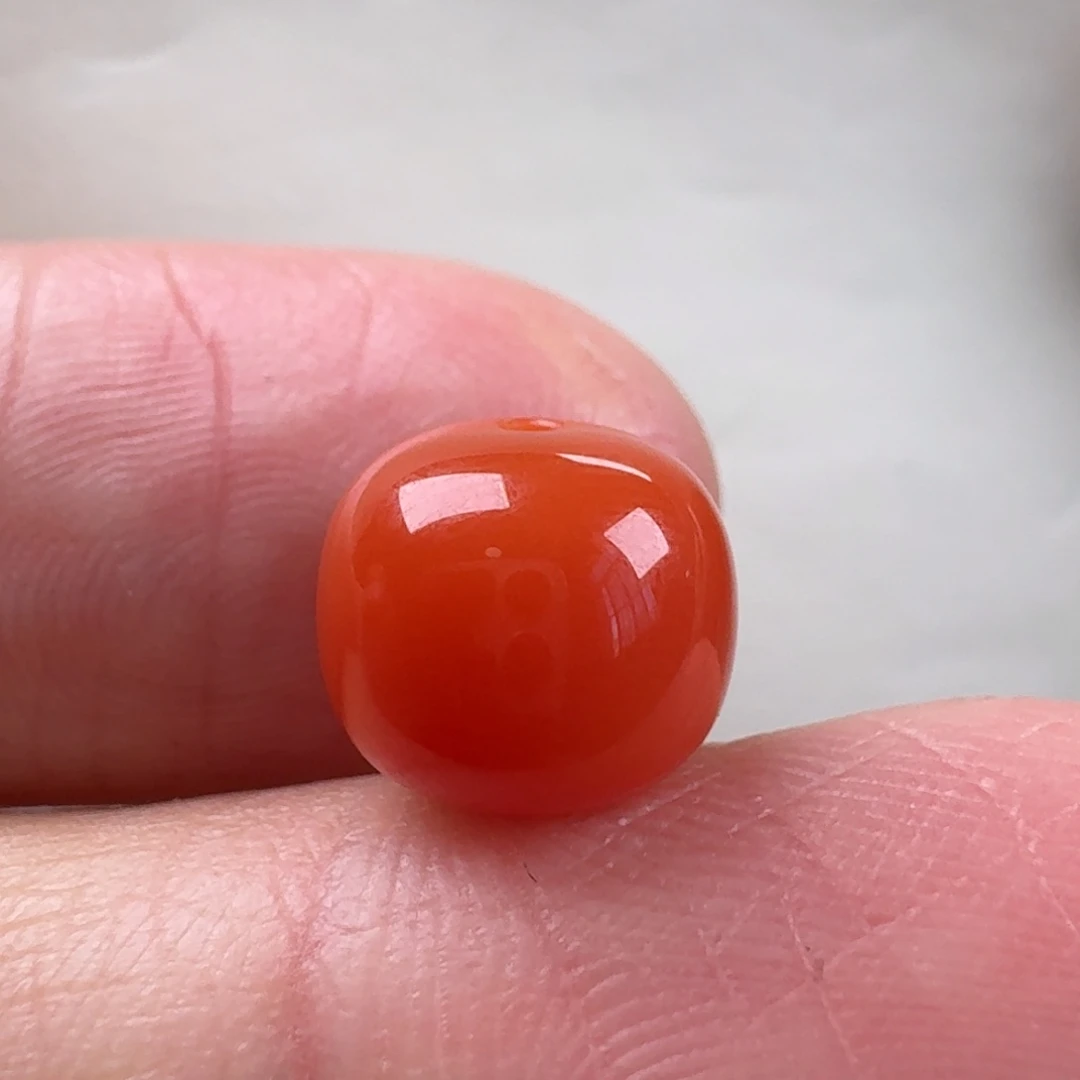 ㉿***南红玛瑙未镶嵌老型9.2*8.2