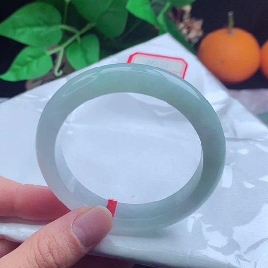 翡翠手镯未镶嵌     正圈54