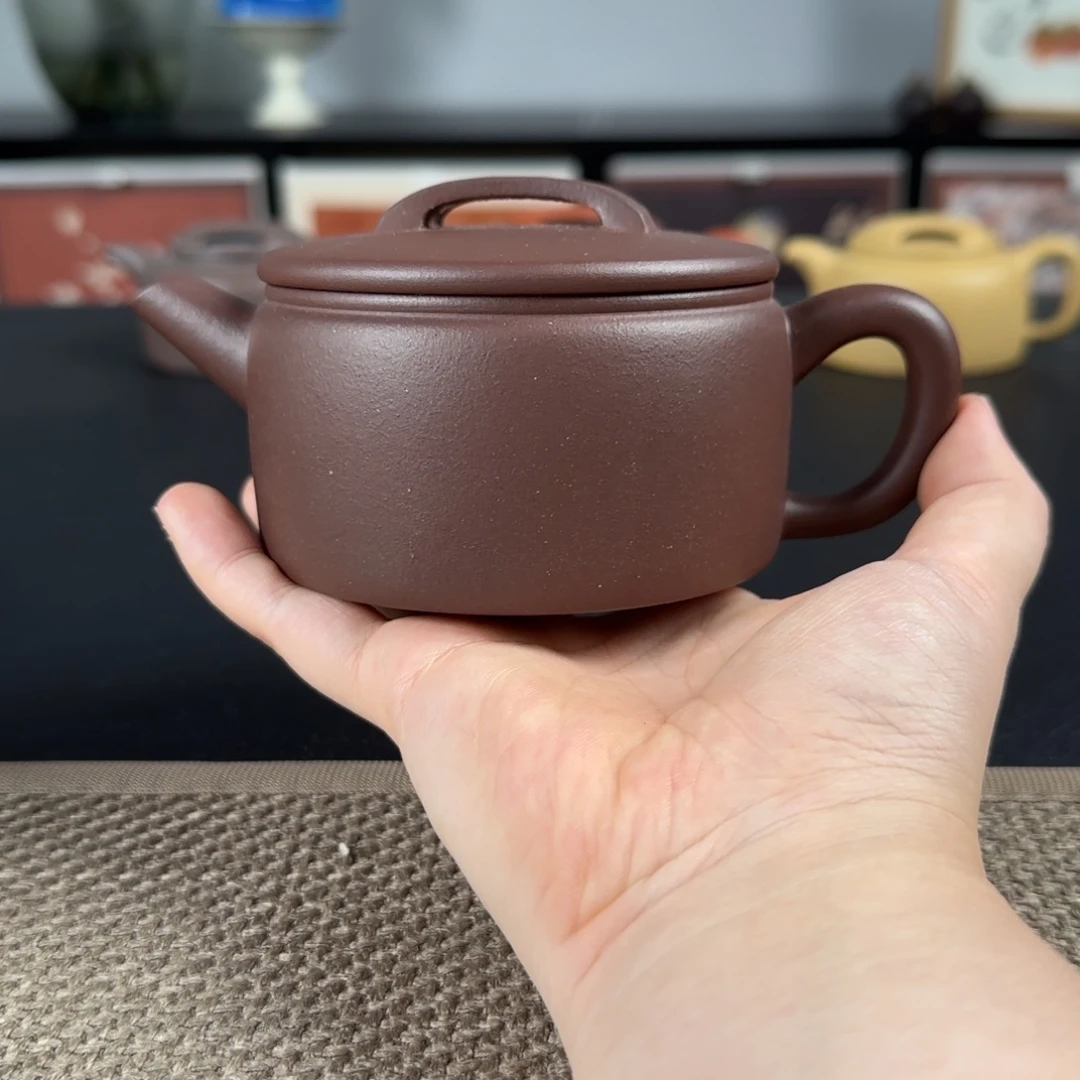 茶壶紫砂微瑕汉瓦