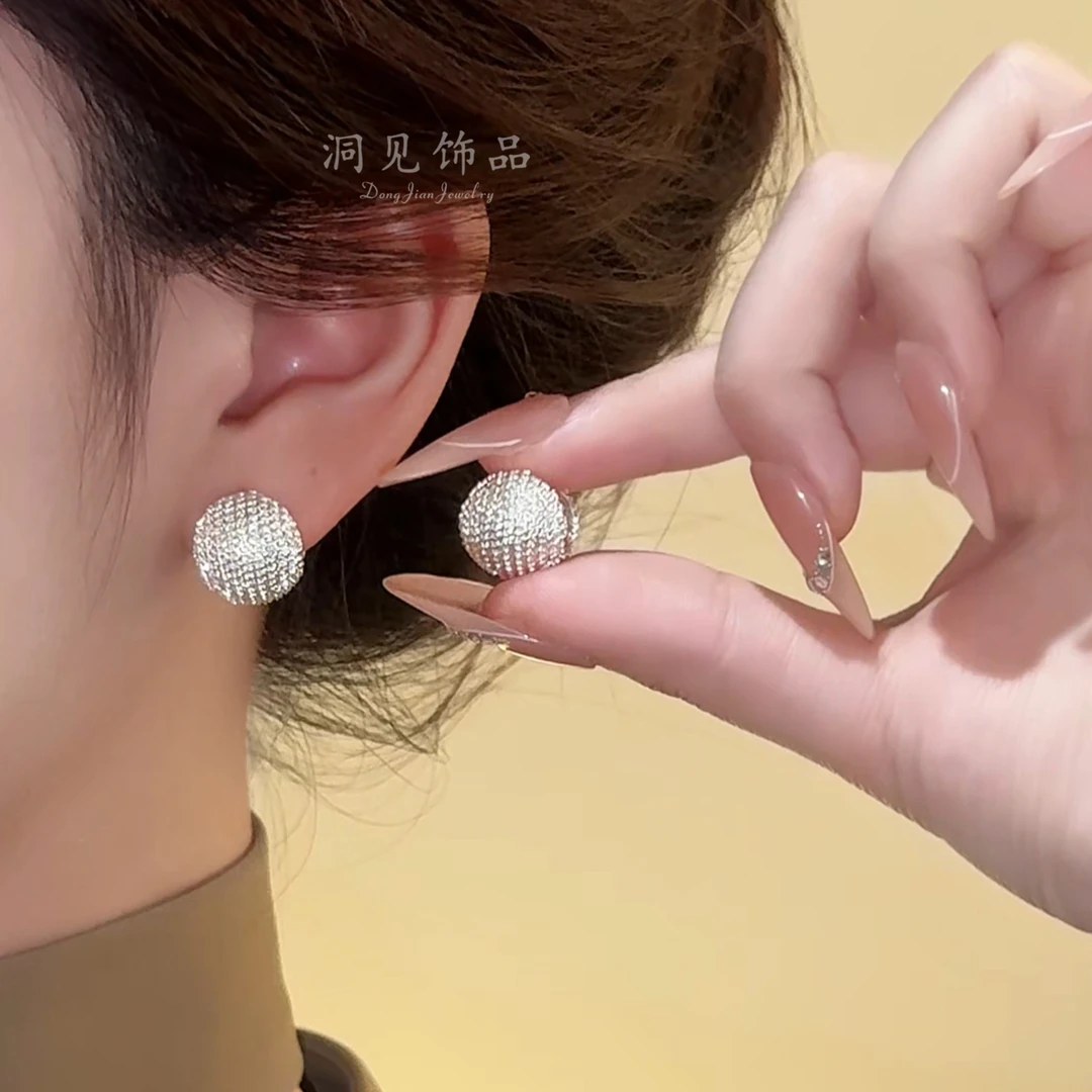 【月亮城堡】新-百搭设计感耳环个性气质欧美简约ES585