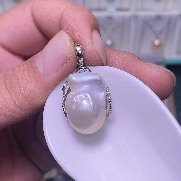 颈饰合金淡水珍珠62