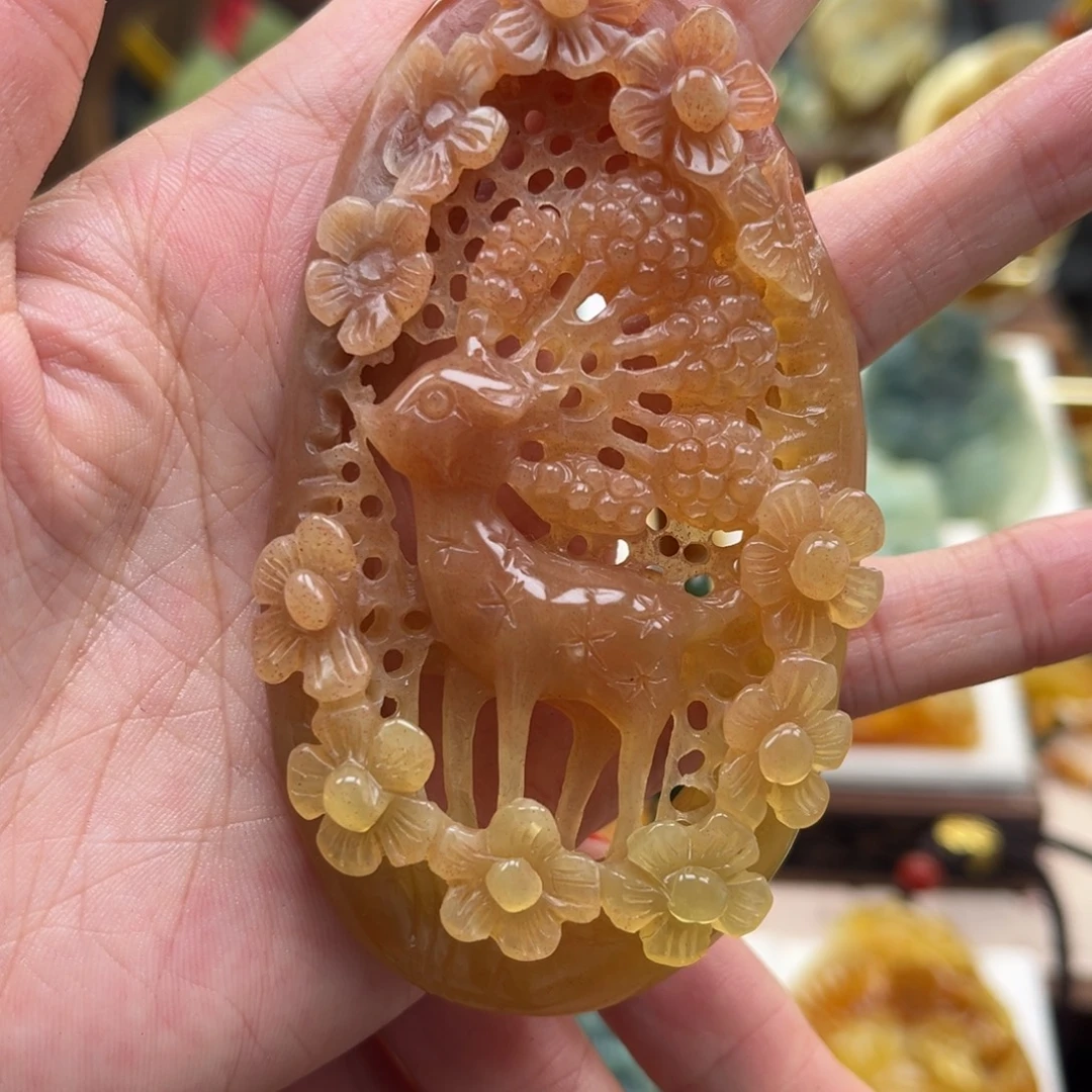 未镶嵌岫玉挂件挂件