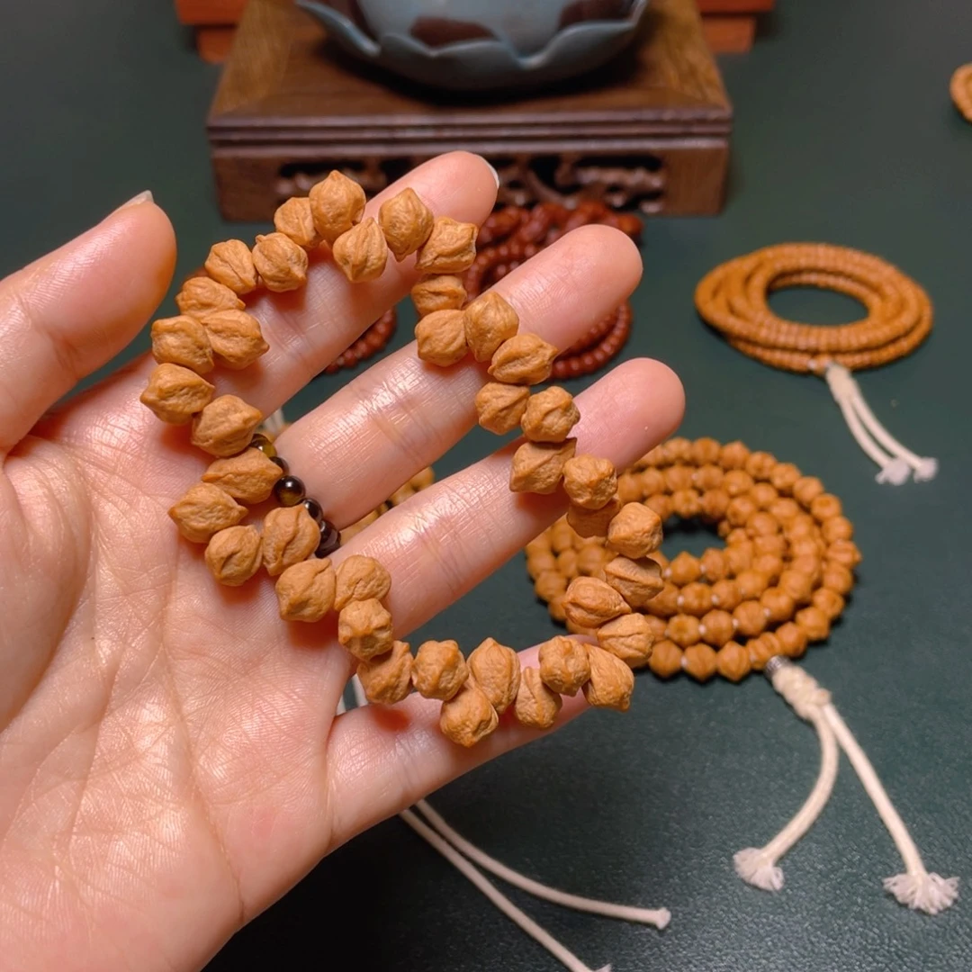 吊坠柏香籽/百香籽葡萄单圈