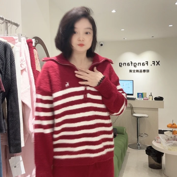 圣诞系列大红套装