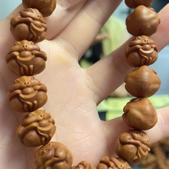 橄榄核手串/手链龙纹