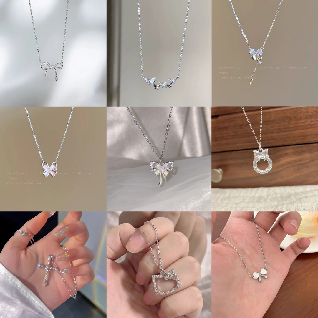 合金树脂项链 项链 『福利拆拆乐』高级时尚精美新款项链气质轻奢